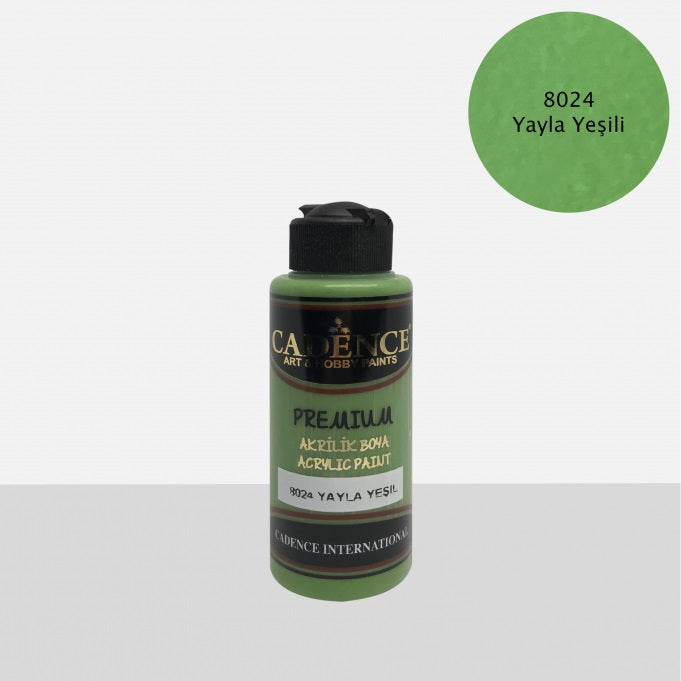 8024 Yayla Yeşili - Premium Akrilik 120ml