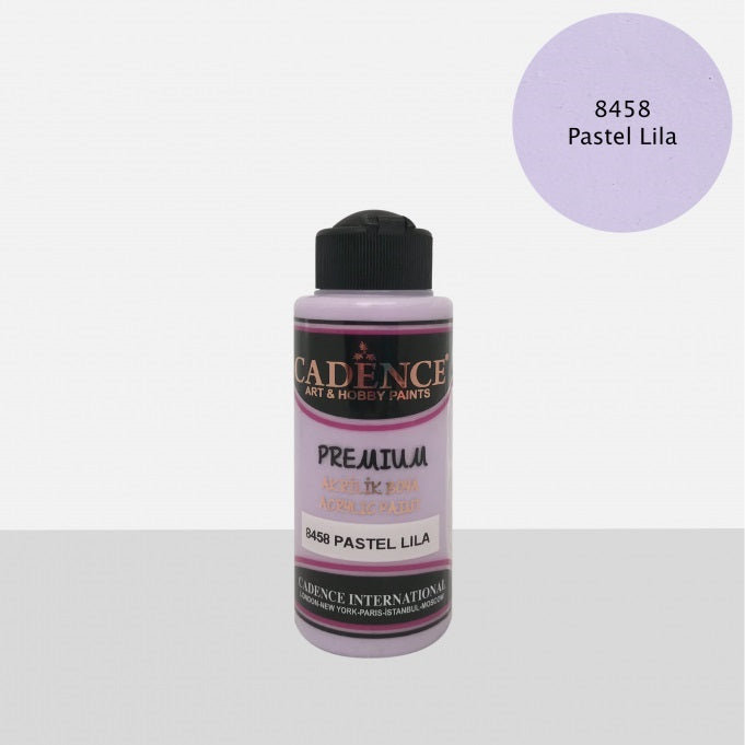 8458 Pastel Lila - Premium Akrilik 120ml