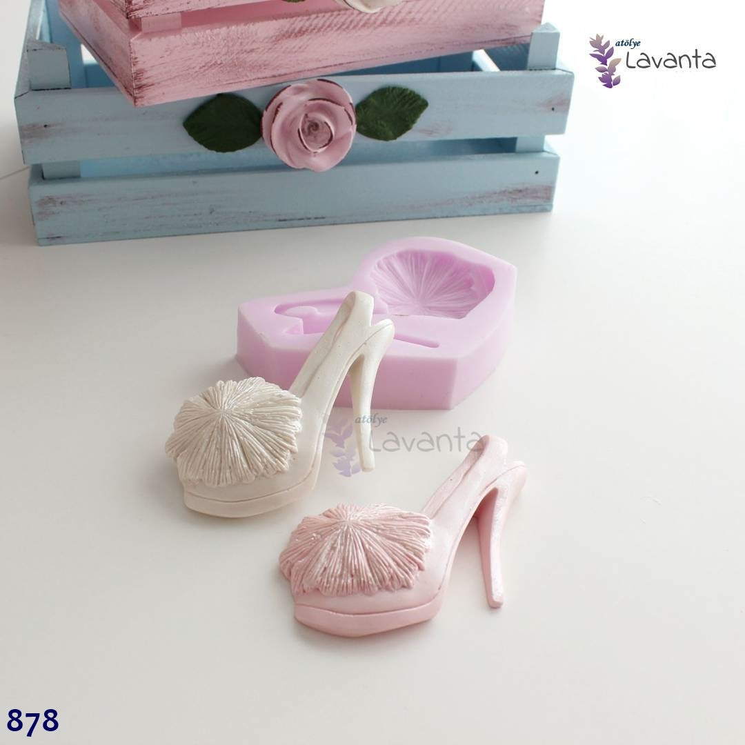 Topuklu Bayan Ayakkabı Silikon Kalıbı