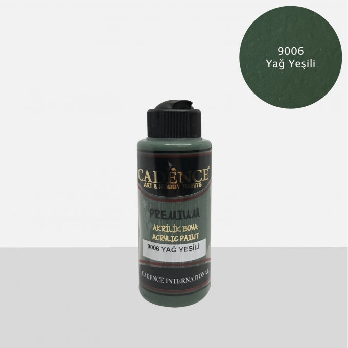 9006 Yağ Yeşili - Premium Akrilik 120ml
