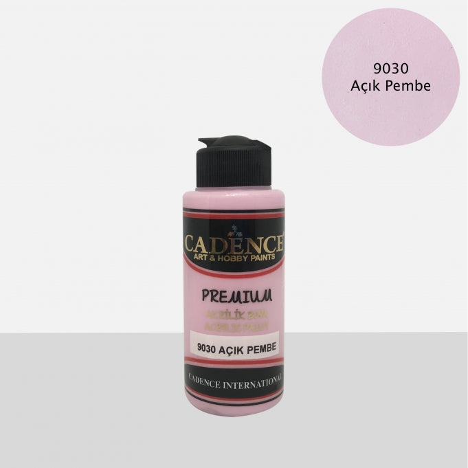 9030 Açık Pembe - Premium Akrilik 120ml