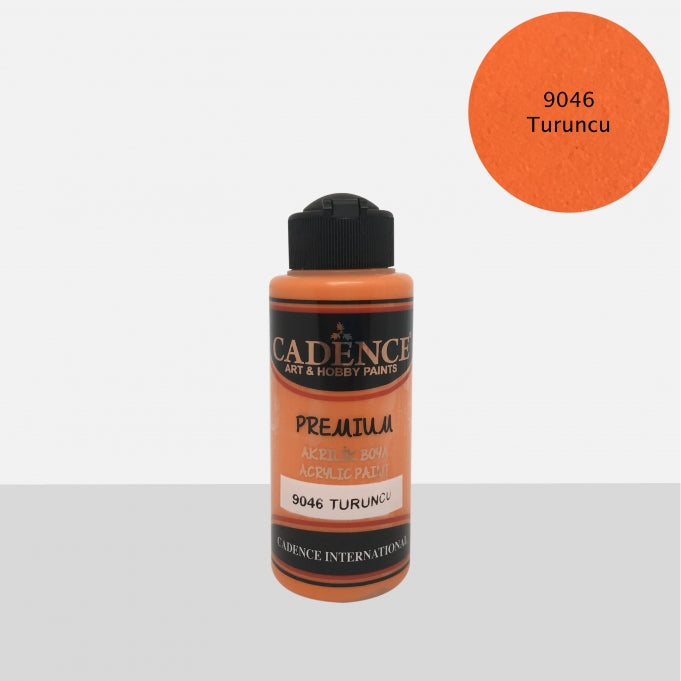 9046 Turuncu - Premium Akrilik 120ml