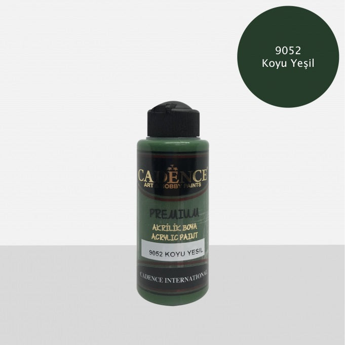 9052 Koyu Yeşil - Premium Akrilik 120ml