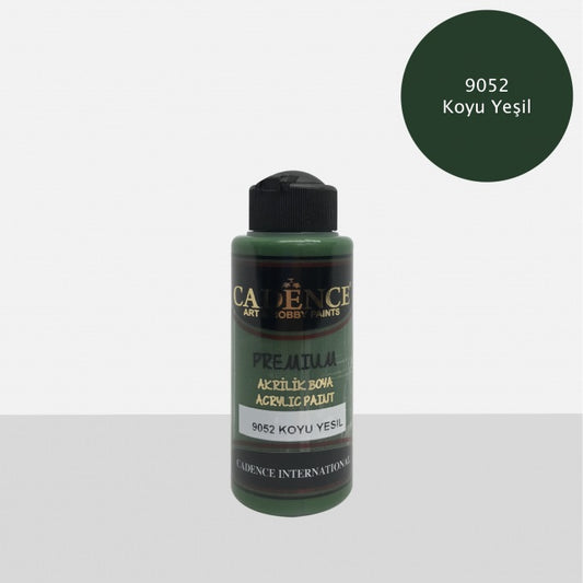 9052 Koyu Yeşil - Premium Akrilik 120ml