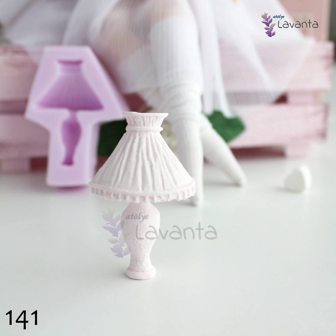 Abajur Kokulu Taş Silikon Kalıbı