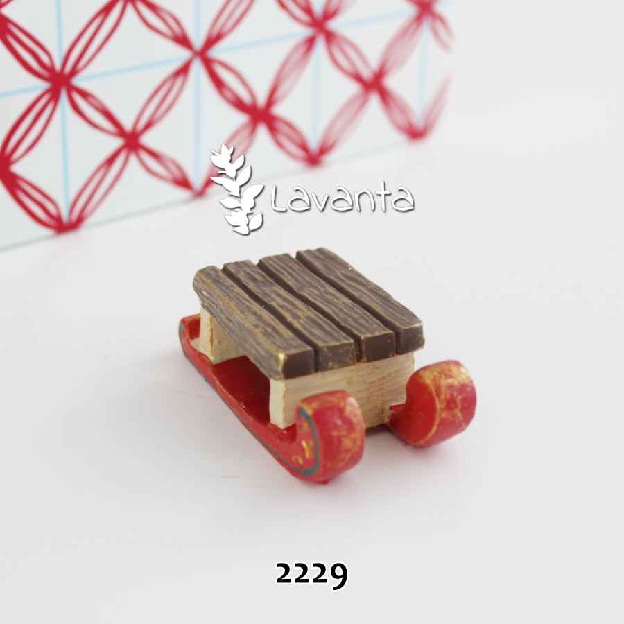 Ahşap Deseni Kızak Silikon Kalıbı