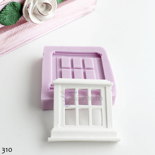 Altı Bölmeli Pencere Silikon Kalıbı