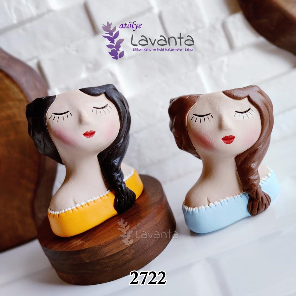 Arzu Kız Saksı Kalıbı