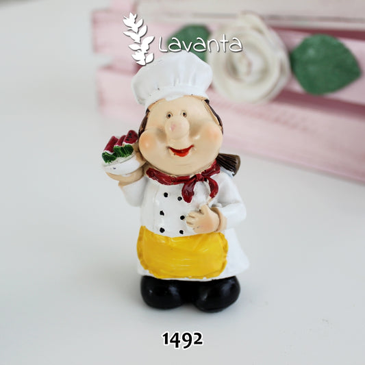 Aşçı Kadın Silikon Kalıbı