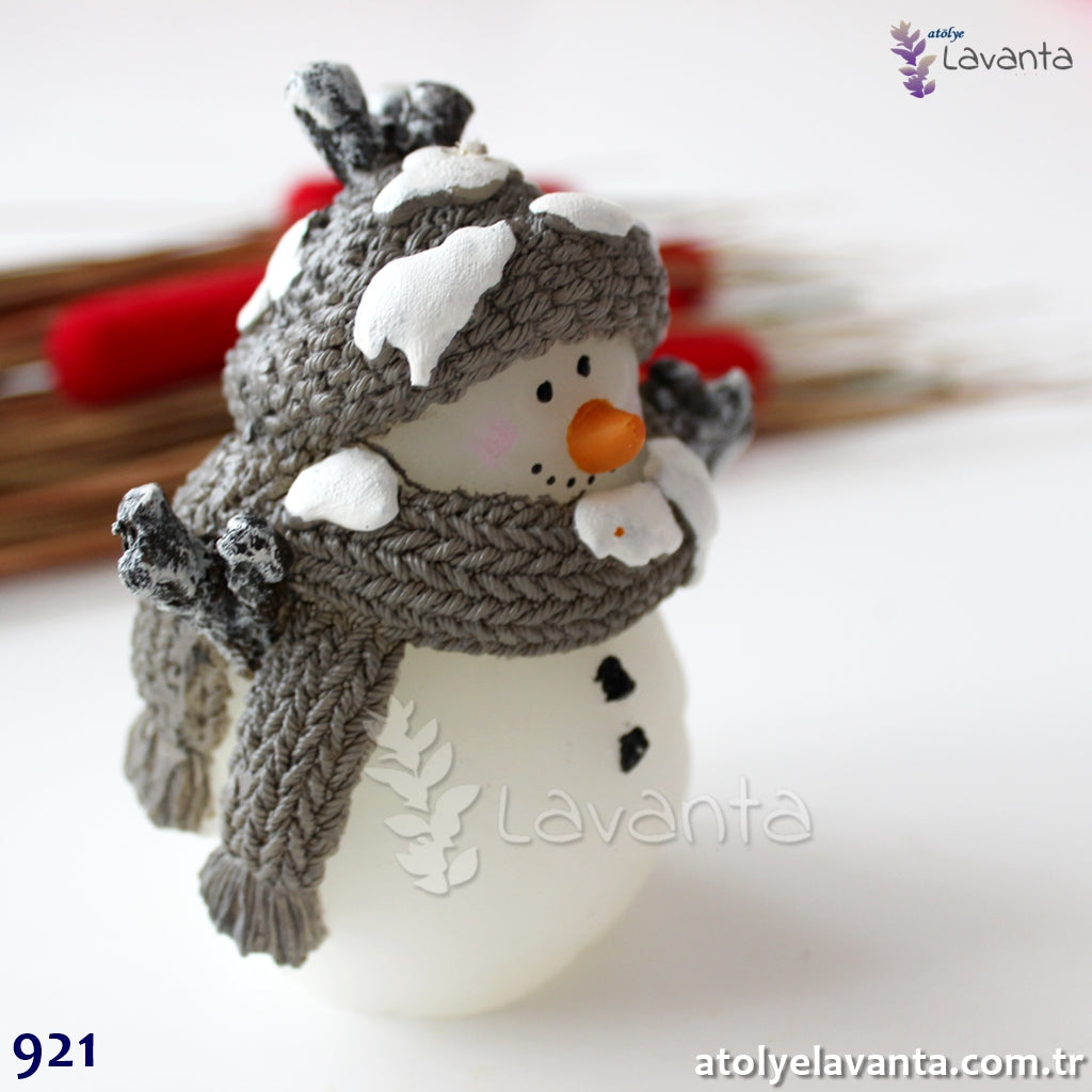 Atkılı Kardan Adam Silikon Kalıbı