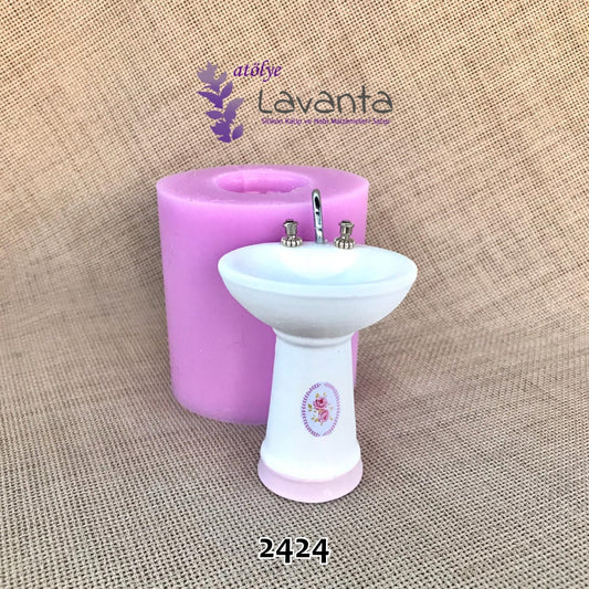 Ayaklı Lavabo Silikon Kalıbı
