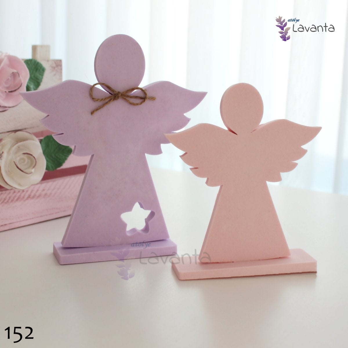 Ayakta Duran Melek Seti Silikon Kalıbı