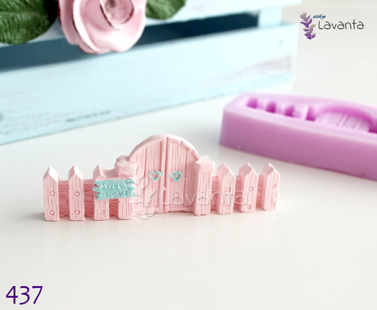 Bahçe Kapısı Silikon Kalıbı