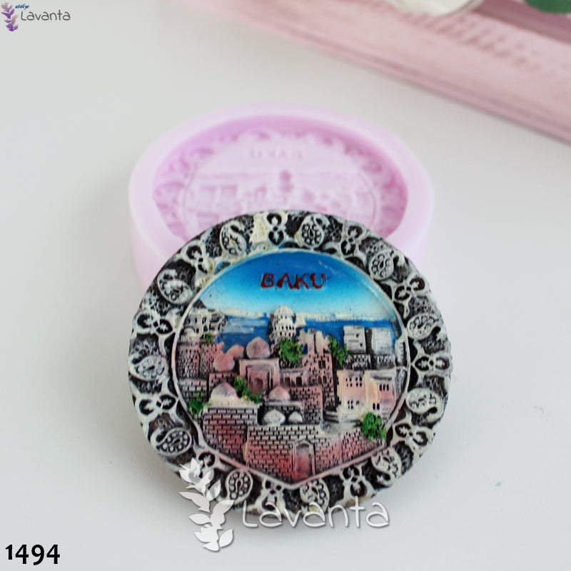 Baku Magnetlik Silikon Kalıbı