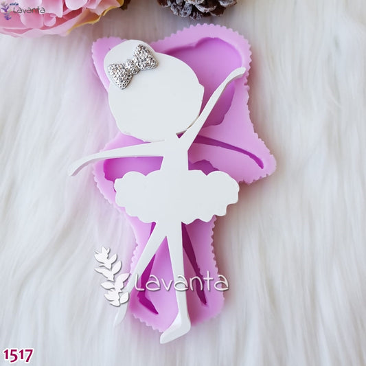 Balerin Kız Kokulu Taş Silikon Kalıbı