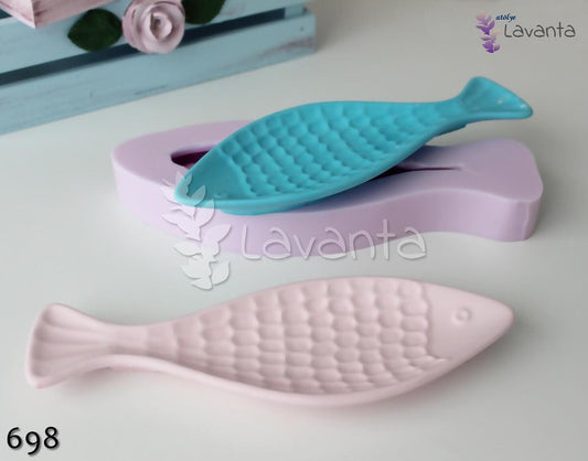 Balık Sunum Tabağı Silikon Kalıbı