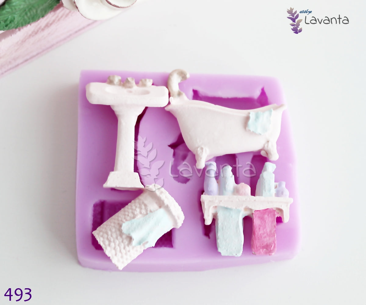 Banyo Seti Silikon Kalıbı