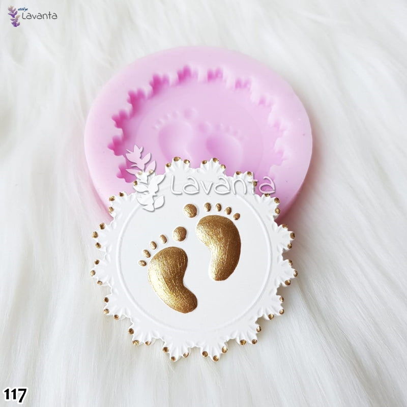 Bebek Ayak İzi Silikon Kalıbı