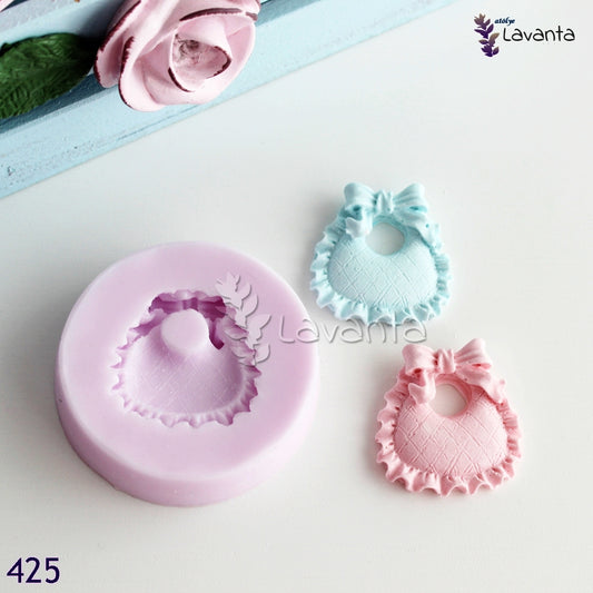 Bebek Mama Önlüğü Silikon Kalıbı