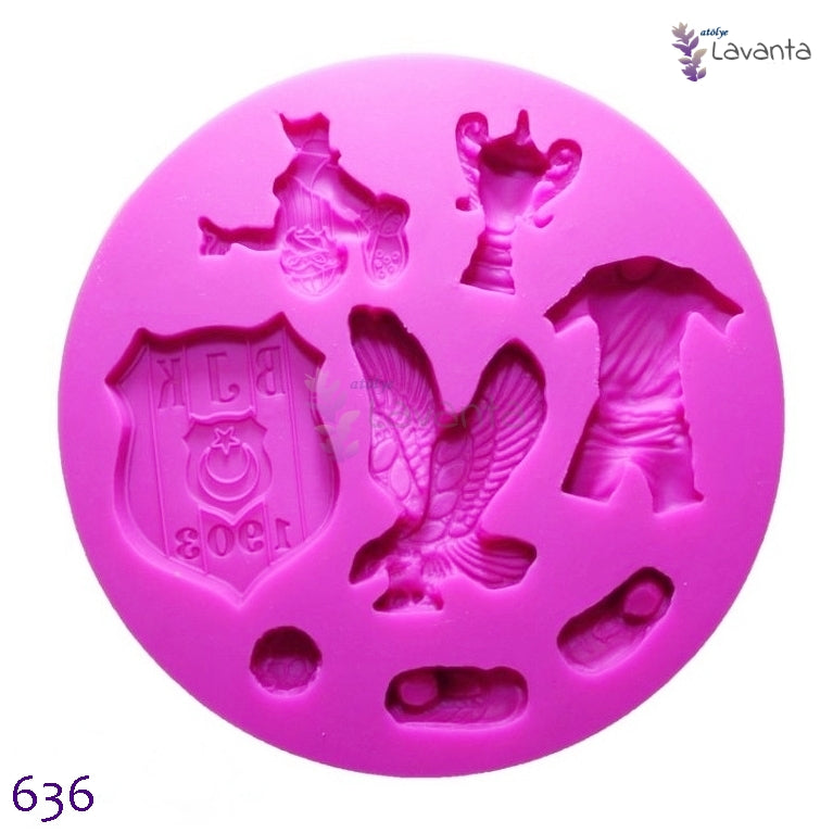 Beşiktaş Taraftar Silikon Kalıbı