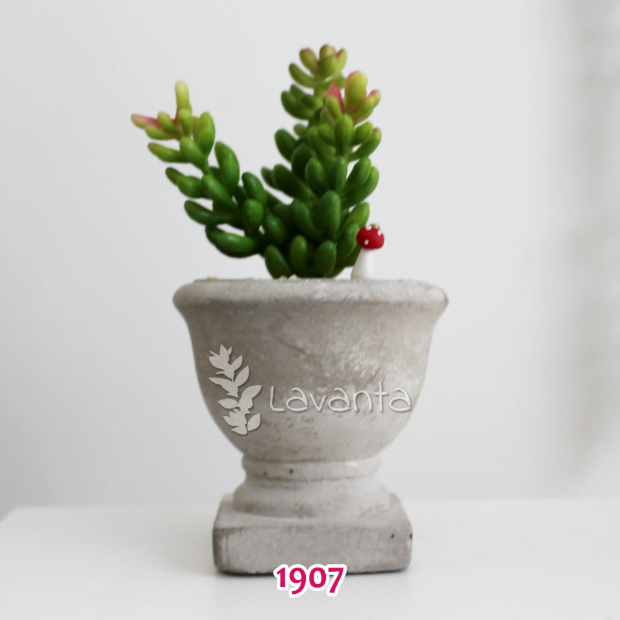 Beton Kupa Saksı Silikon Kalıbı