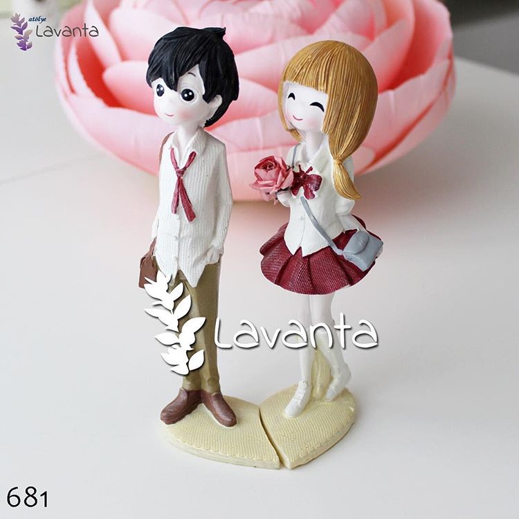 Bir Dargın Bir Barışık Liseli Aşıklar Silikon Kalıbı