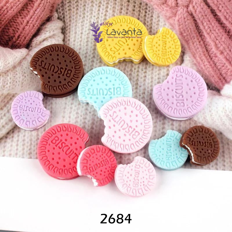 Bisküviler Silikon Kalıbı