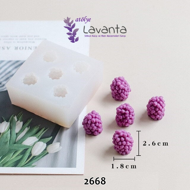 Ahududu Silikon Kalıbı