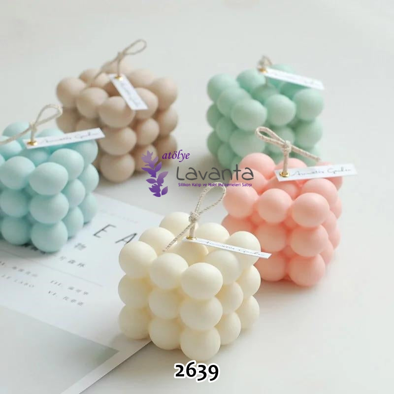 Büyük Bubble Mum Kalıbı