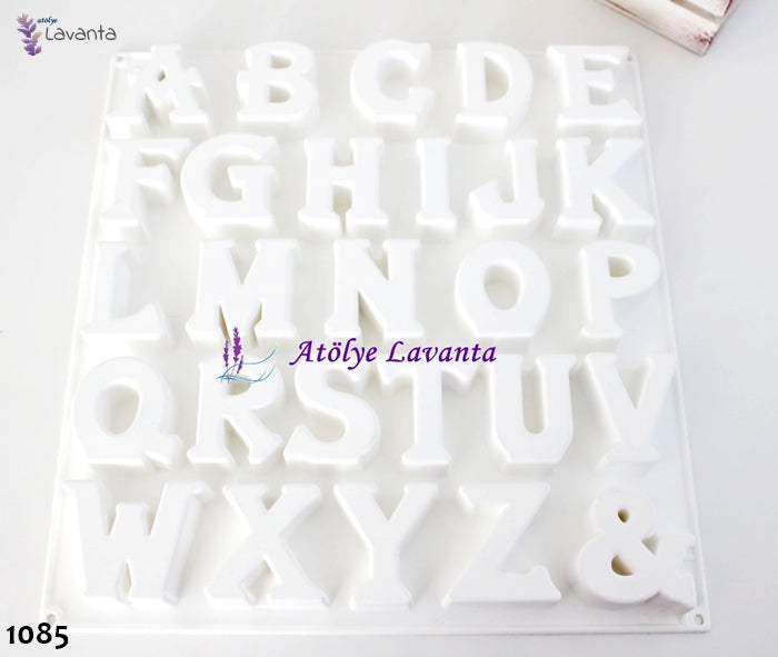 Büyük Dev Harf Silikon Kalıbı