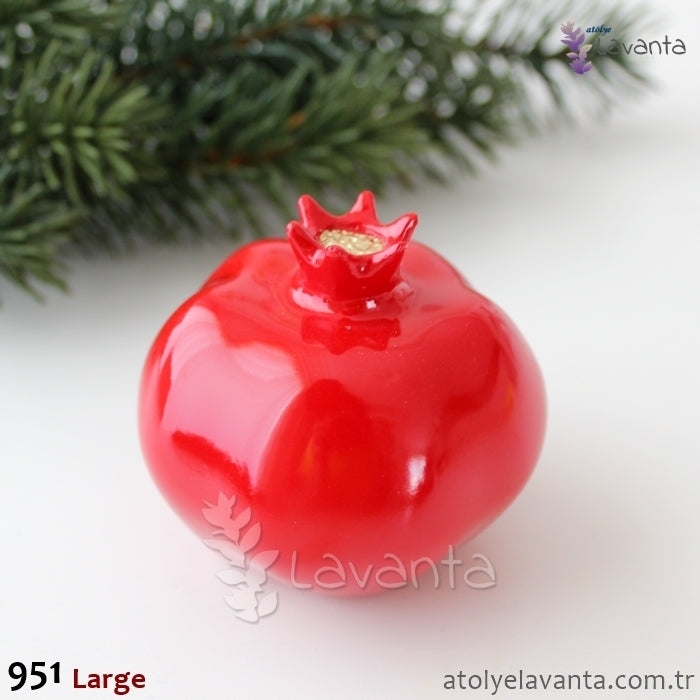 Büyük Nar Silikon Kalıbı