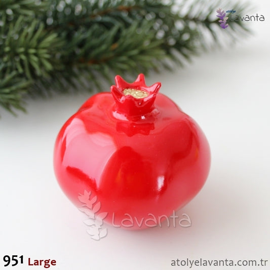 Büyük Nar Silikon Kalıbı