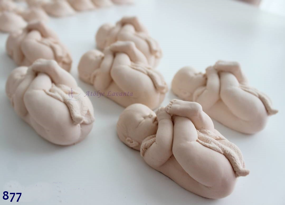 Büyük Pikeli Bebek Silikon Kalıbı