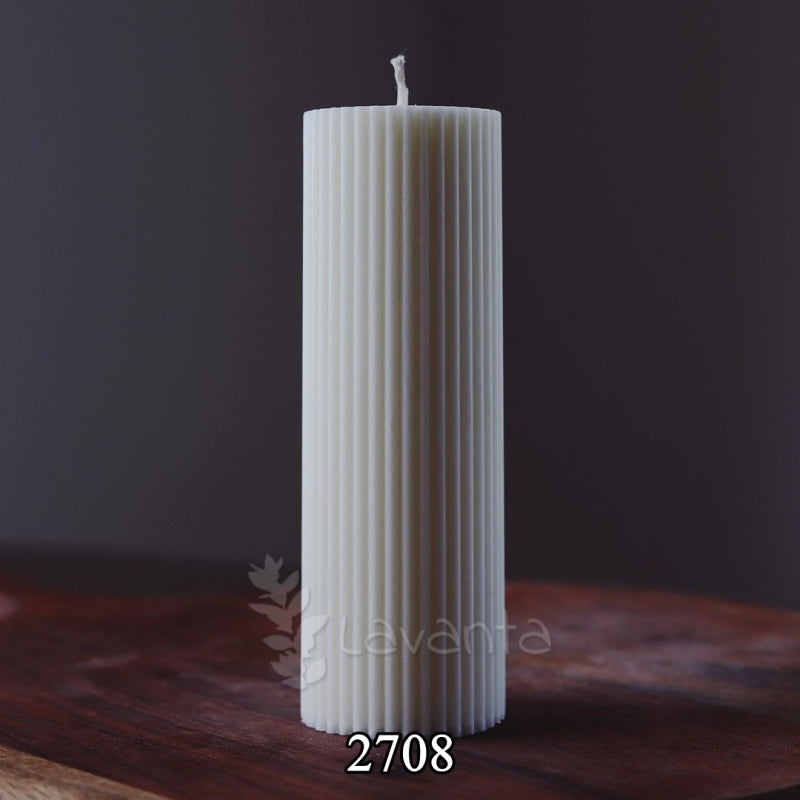 Büyük Silindir Blok Mum Kalıbı