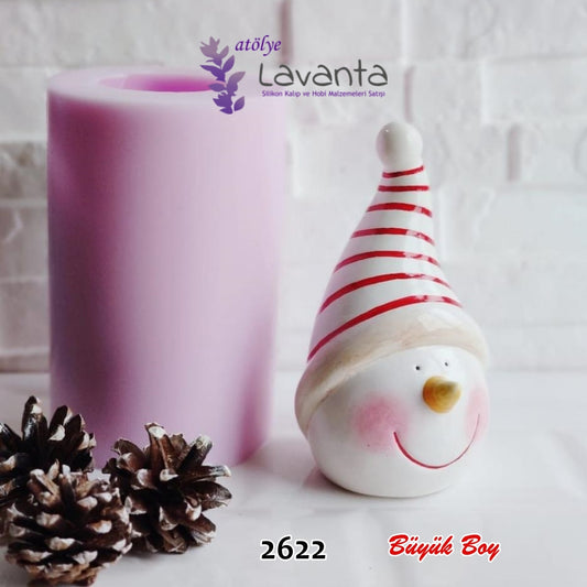 Büyük Şapkalı Kardan Adam Kalıbı