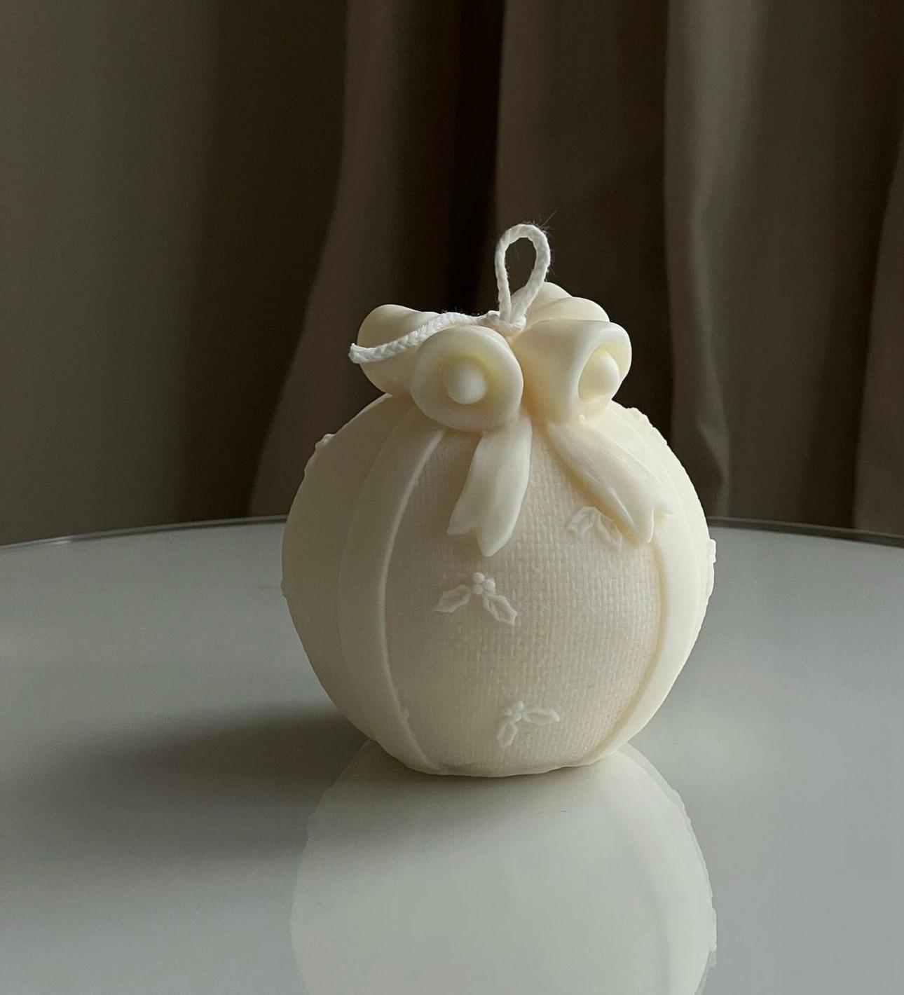 Çanlı Yılbaşı Top Mum Kalıbı