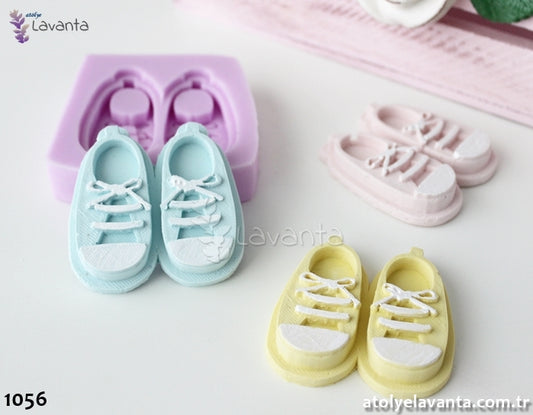 Converse Kokulu Taş Silikon Kalıbı