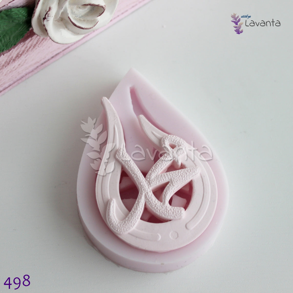 Damla Muhammed Lafzı Silikon Kalıbı