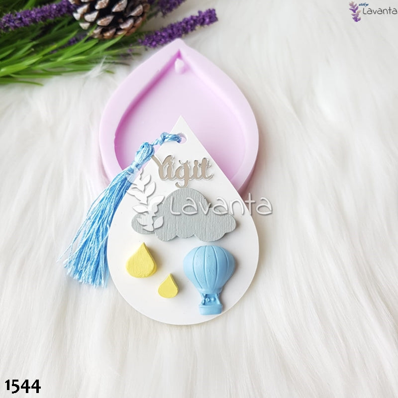 İnce Damla Tabanlık Silikon Kalıbı