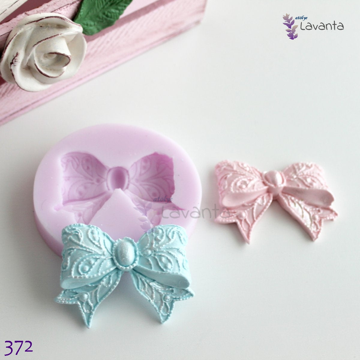 Dantel Fiyonk Silikon Kalıbı