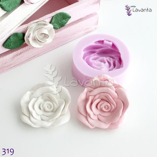Delikli Gül Silikon Kalıbı