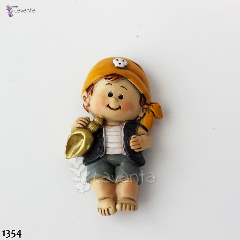 Denizci Korsan Bebek Silikon Kalıbı