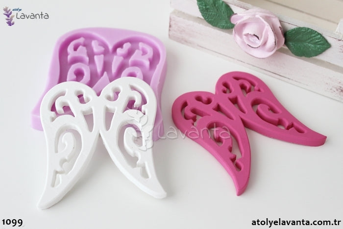 Desenli Kanat Silikon Kalıbı
