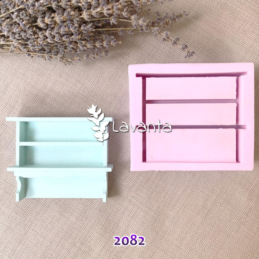 Minyatür Mutfak Üst Dolap Kalıbı