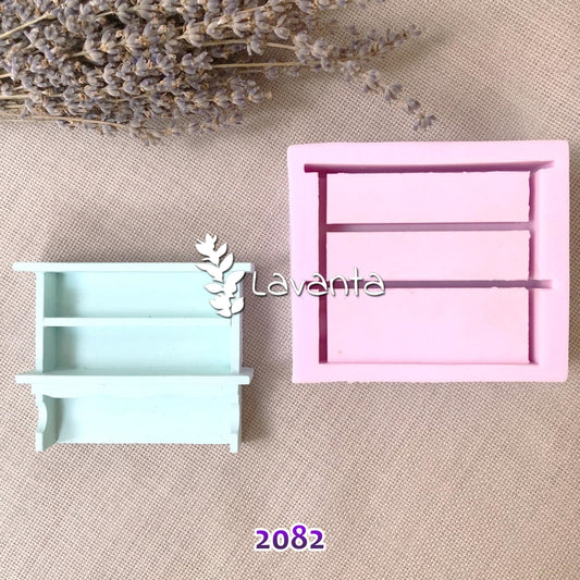 Minyatür Mutfak Üst Dolap Kalıbı