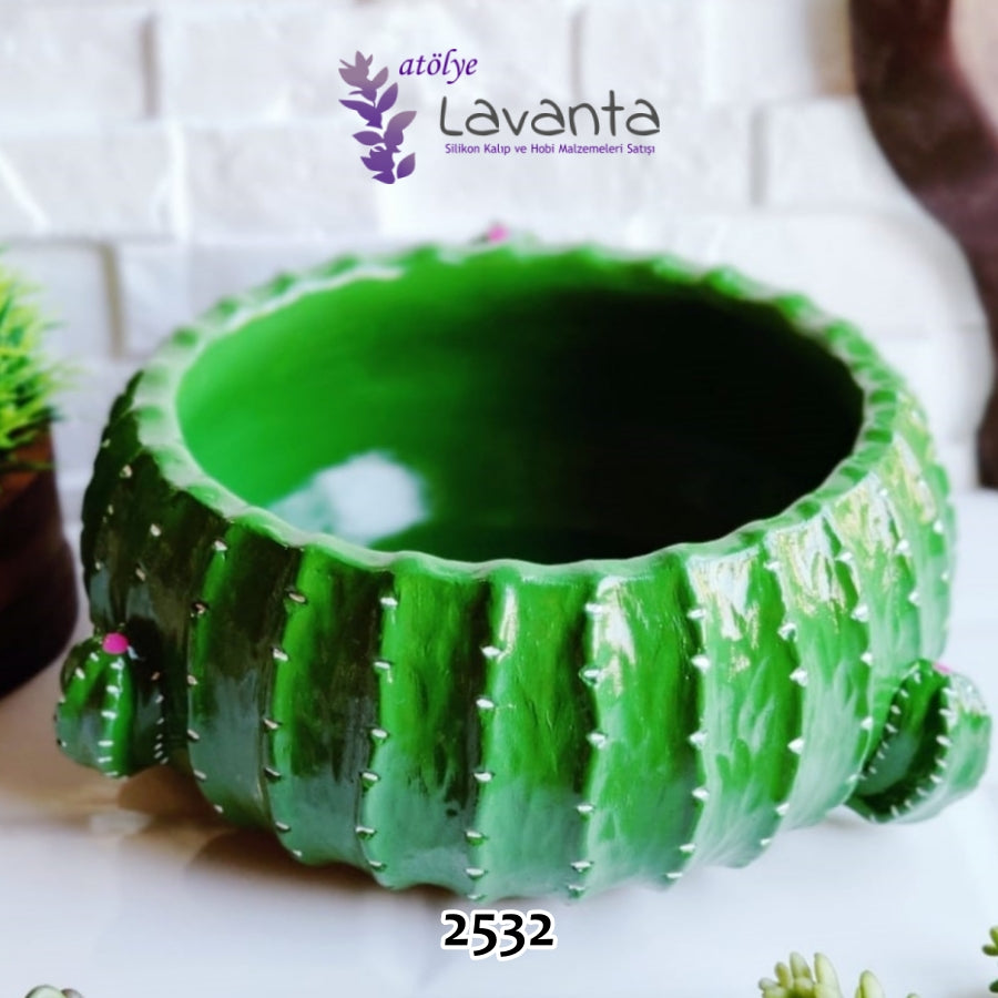 Dev Kaktüs Saksı Kalıbı