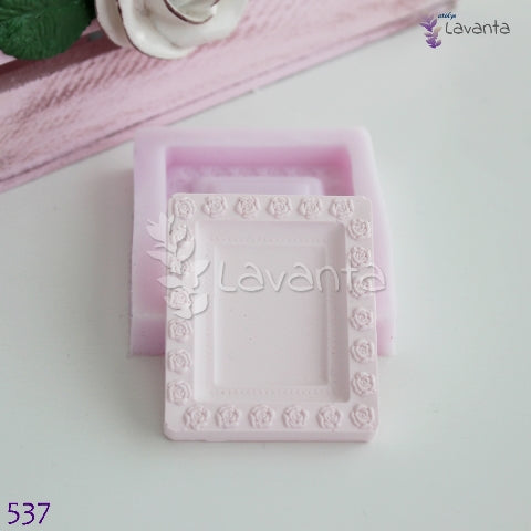 Dikdörtgen Magnetlik Çerçeve Silikon Kalıbı