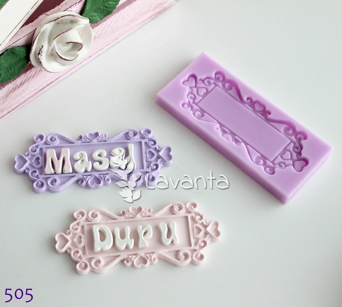 Dikdörtgen Magnetlik Çerçeve Silikon Kalıbı