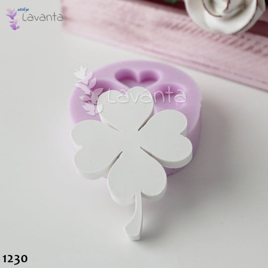 Dört Yapraklı Yonca Silikon Kalıbı