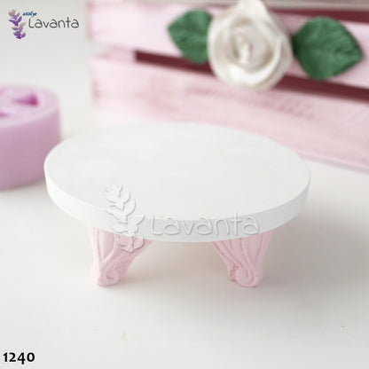 Dörtlü Tabanlık Ayaklığı Silikon Kalıbı